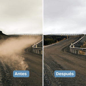 GelTrak Garrafa de 20 litros. Supresor orgánico de polvos en caminos sin pavimentar que permite ahorrar en costos de mantenimiento al no tener que regar tantas veces.También para parqueaderos, picaderos, pistas aéreas rurales.