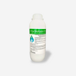 Hydretain botella 950 ml. Ahorro en paquete x3 uds, caja x16 uds. Administrador de humedad para mayor supervivencia con menos agua. Para cultivos, pastos, jardines, plantas de interior, reforestación, revegetalización. Aplicación trimestral.