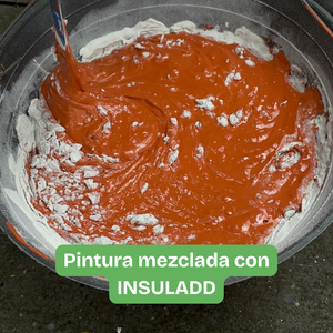 INSULADD – Aditivo de microesferas cerámicas que convierte sus pinturas de exteriores en aislantes contra el calor ambiental, y en climas fríos mantiene el calor en el interior, por 1 peso por metro cuadrado al día. Precio incluye IVA y costos de envío.